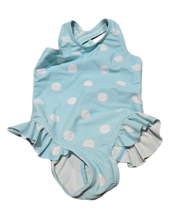 Babybadekleid türkis 62
