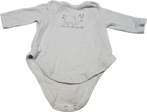 Babybody Eisbär 50