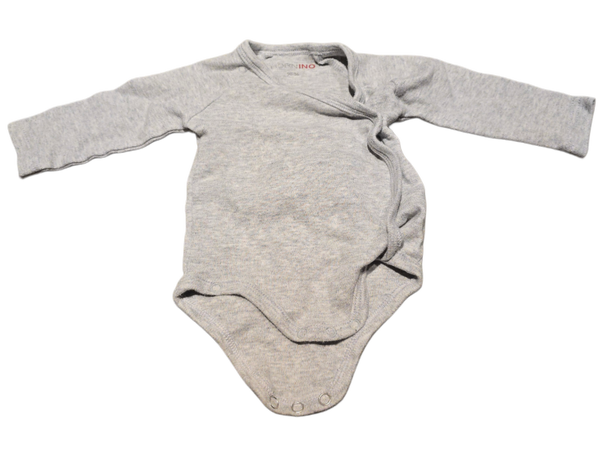 Babybody grau 50/56