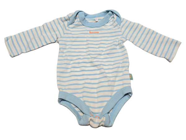 Babybody hellblau 50/56