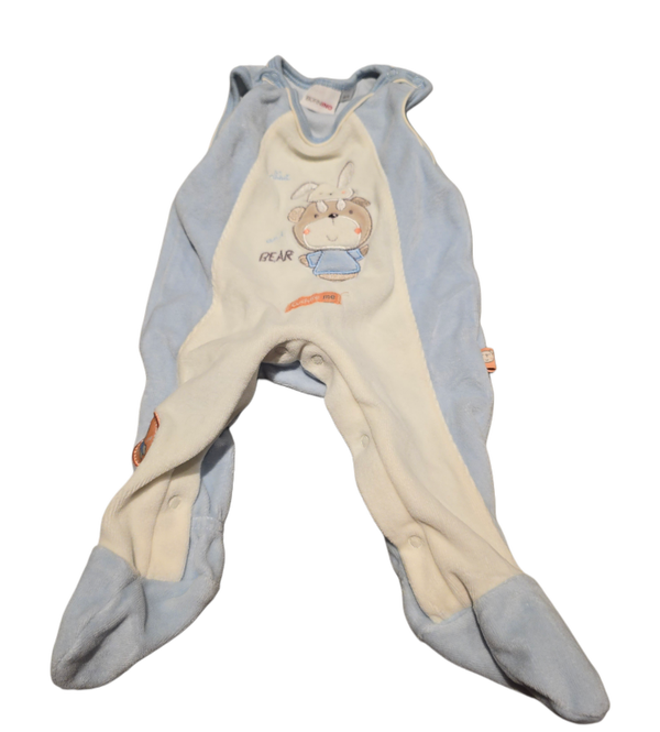 Babyboy Strampler Bär 50/56