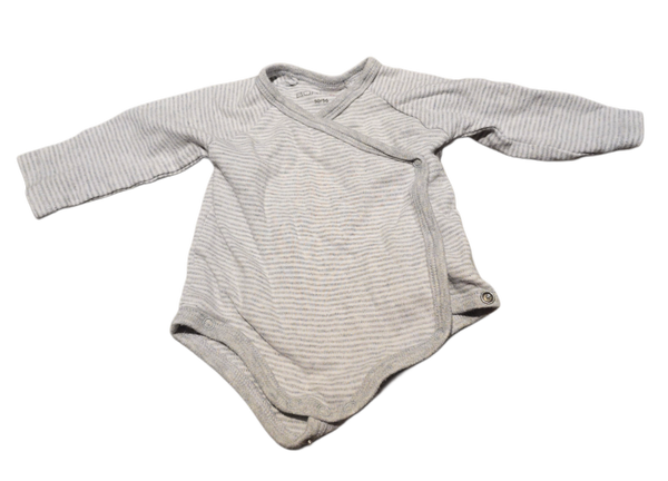 Babybody Grau 50/56