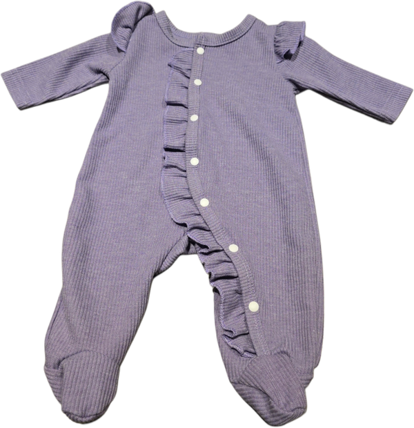Babystrampler Lila 62