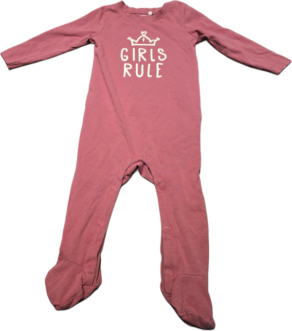 Girls Pyjama pink 68