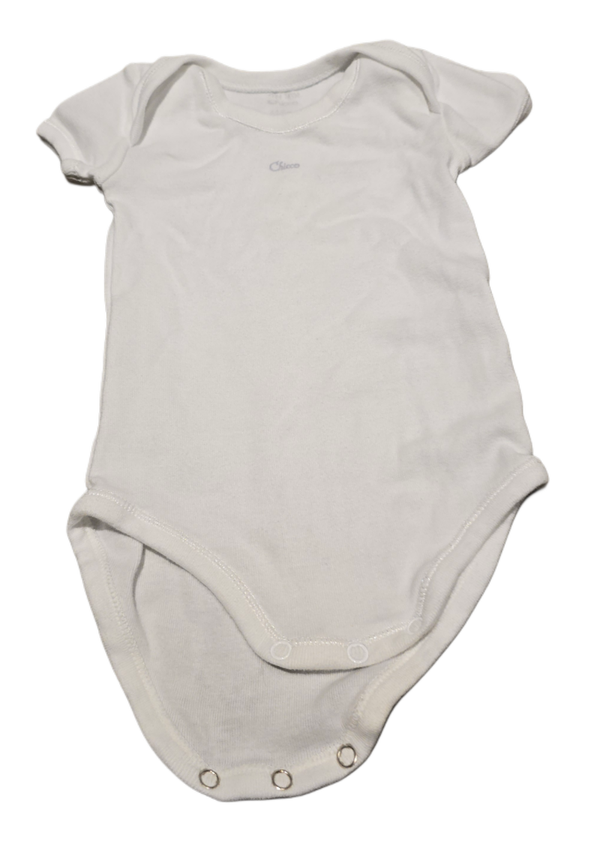 Babybody kurzarm weiss 62/68