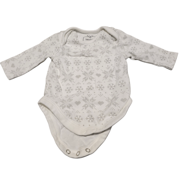 Babybody Schneeflocke 50