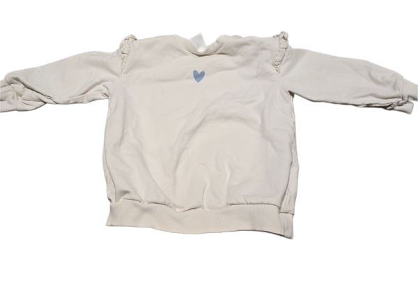 Babygirl Pullover weiss 80