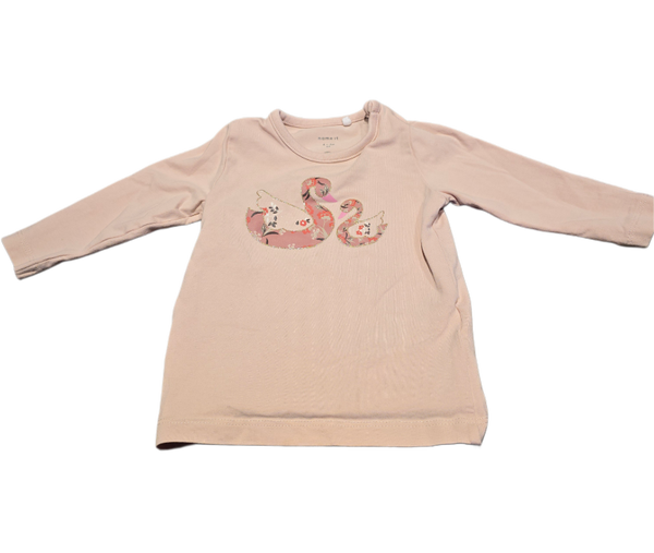 Babygirl Shirt Schwan 68