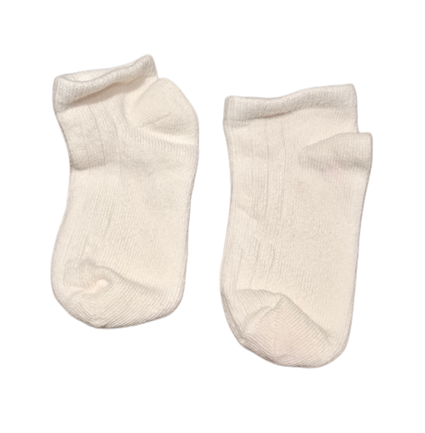 Baby Socken weiss 3-6M