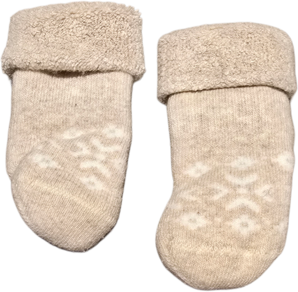 Babysocken beige Newborn 50