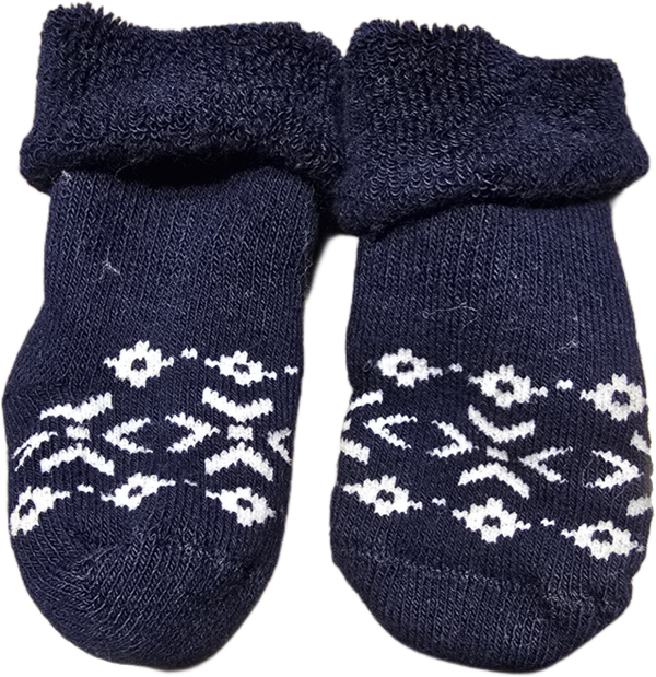 Babysocken blau Newborn 50