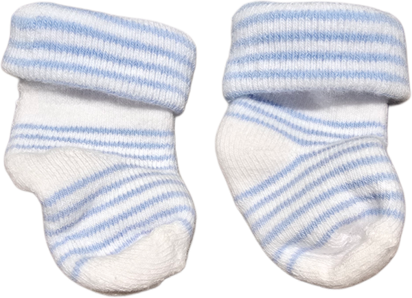 Babysocken blau Newborn 50