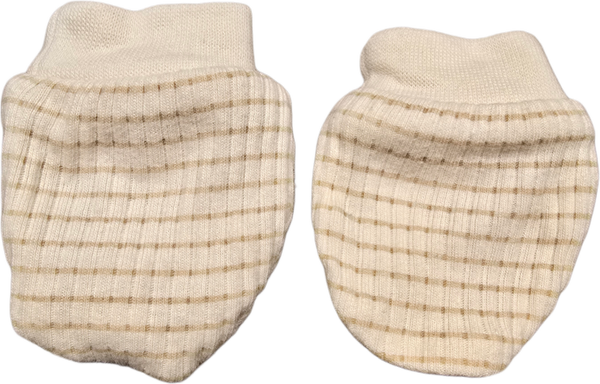 Baby Fäustlinge Beige Newborn