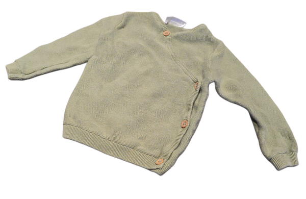 Babypullover olive 68