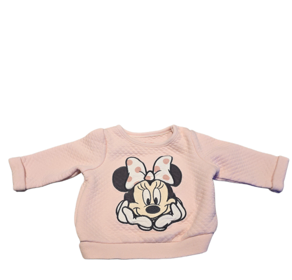 Babypullover rosa Mini Mouse 62