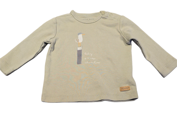 Babyshirt olive Möve 62