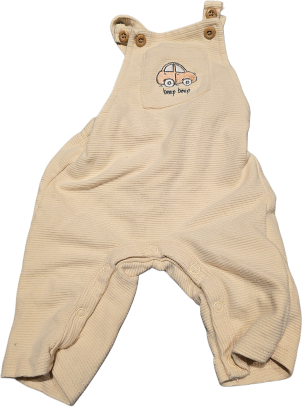 Babylatzhosen gelb Auto 62