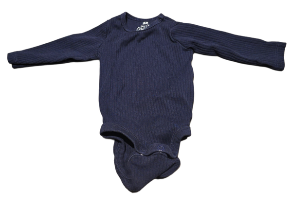 Babybody dunkelblau 62