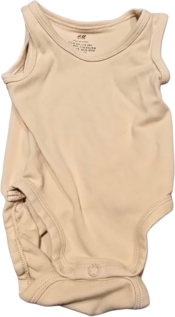 Babybody ärmellos 62