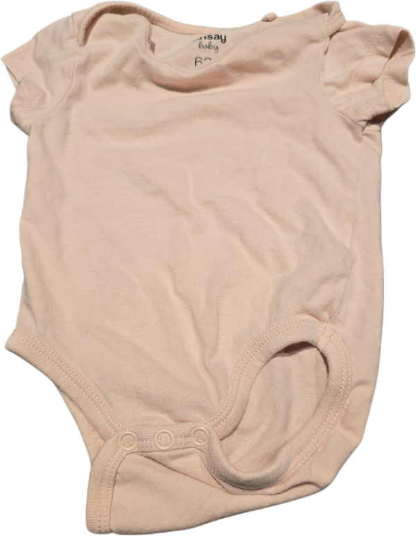 Babybody Rosa Kurzarm 62