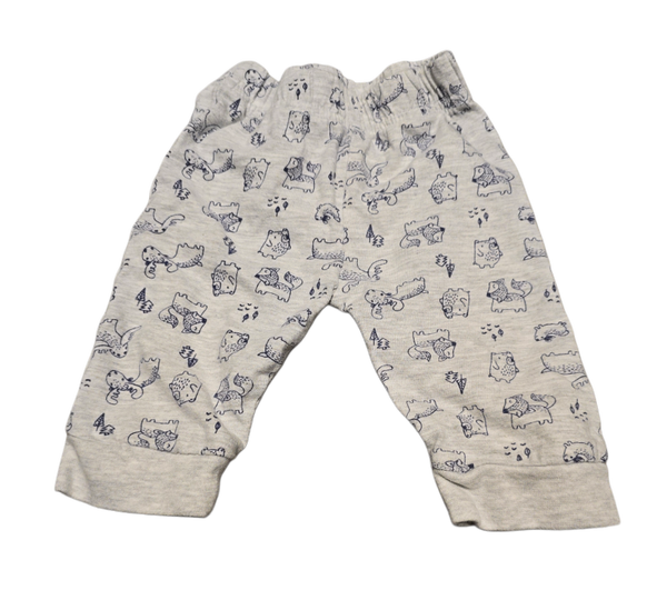 Babyhosen grau Elch 62