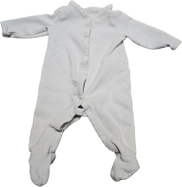 Babystrampler hellblau 56