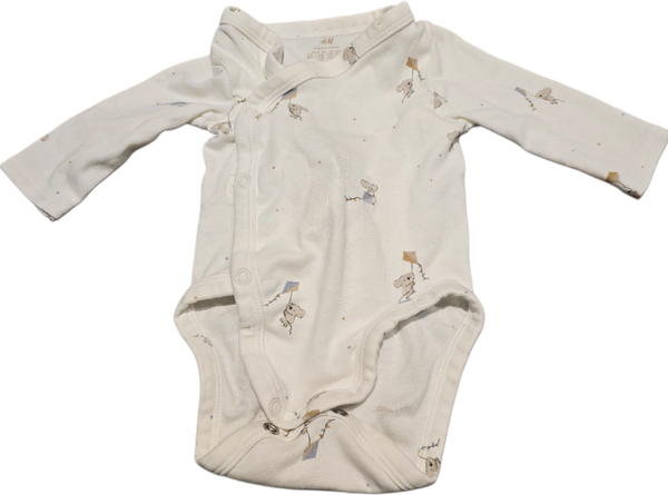 Babybody weiss Koalabär 56