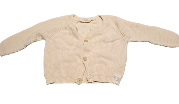 Babystrickjacke beige 62/68