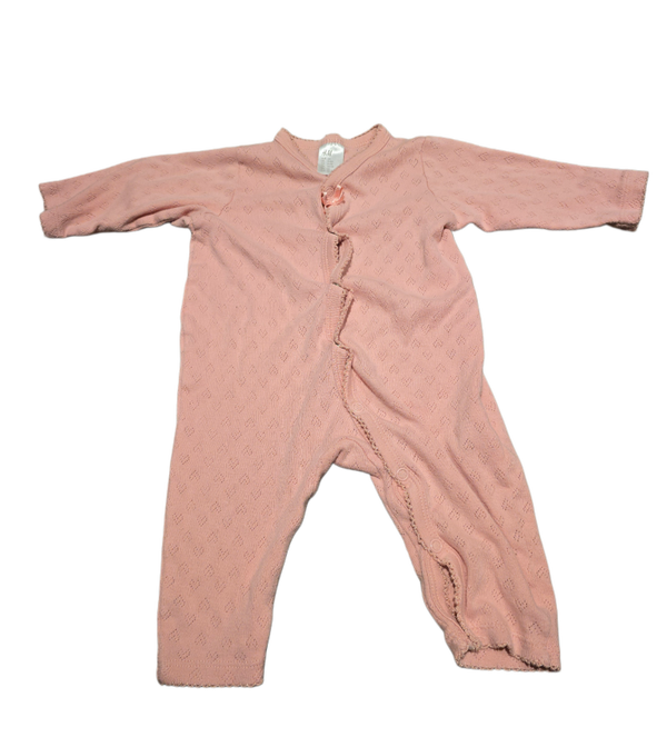 Babypyjama rosa 68