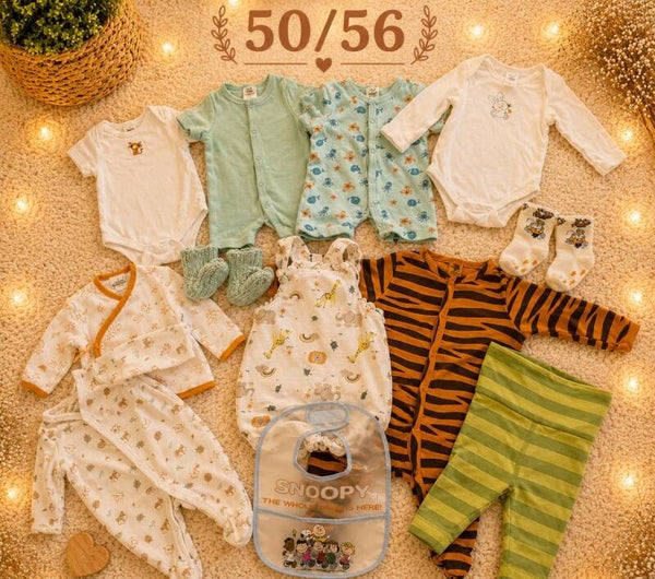 Baby Kleiderset Grün 50/56