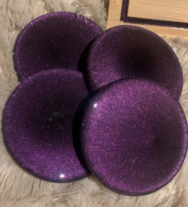 Royal Purple Coasters