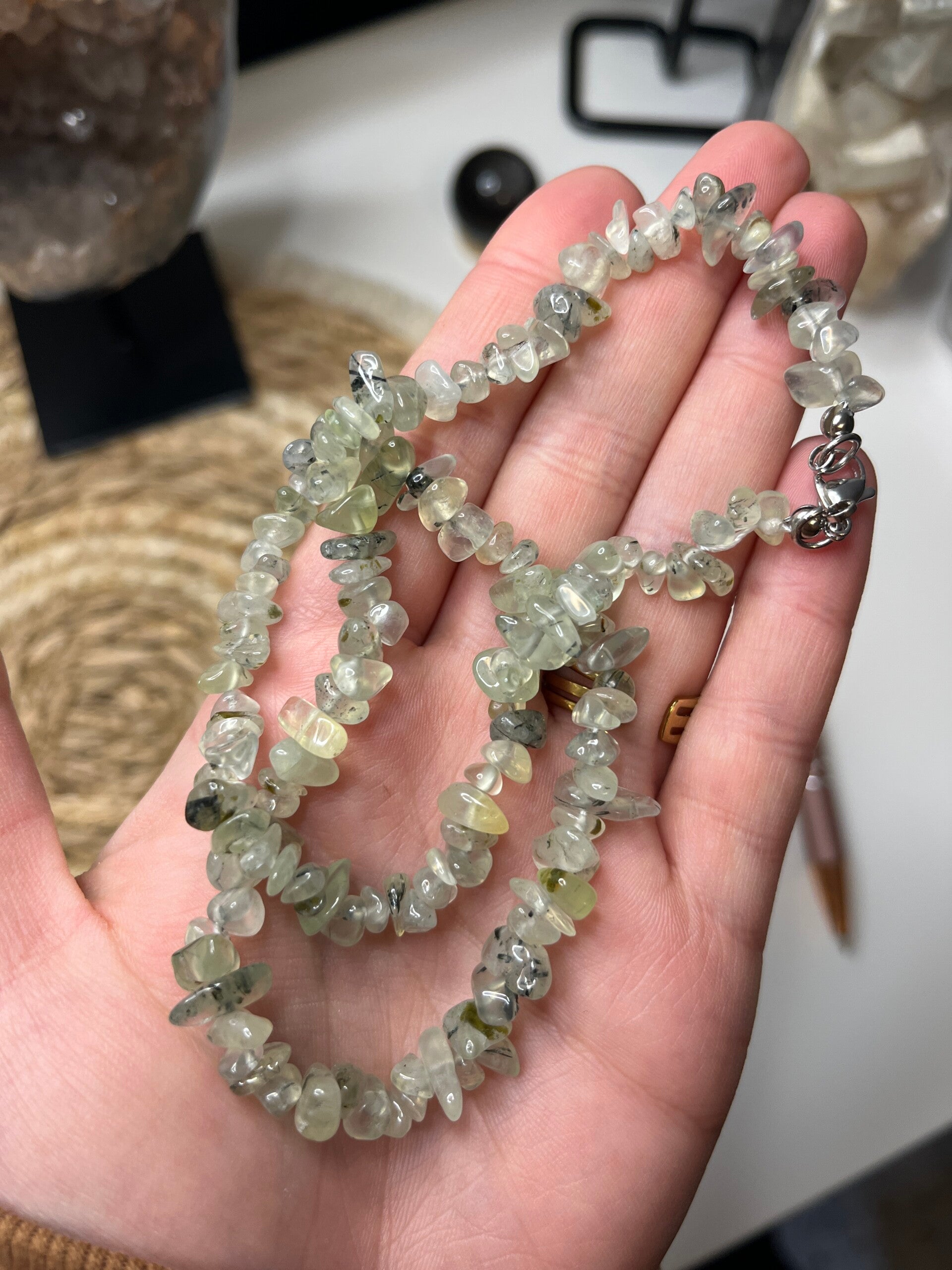 Prehniet splitketting