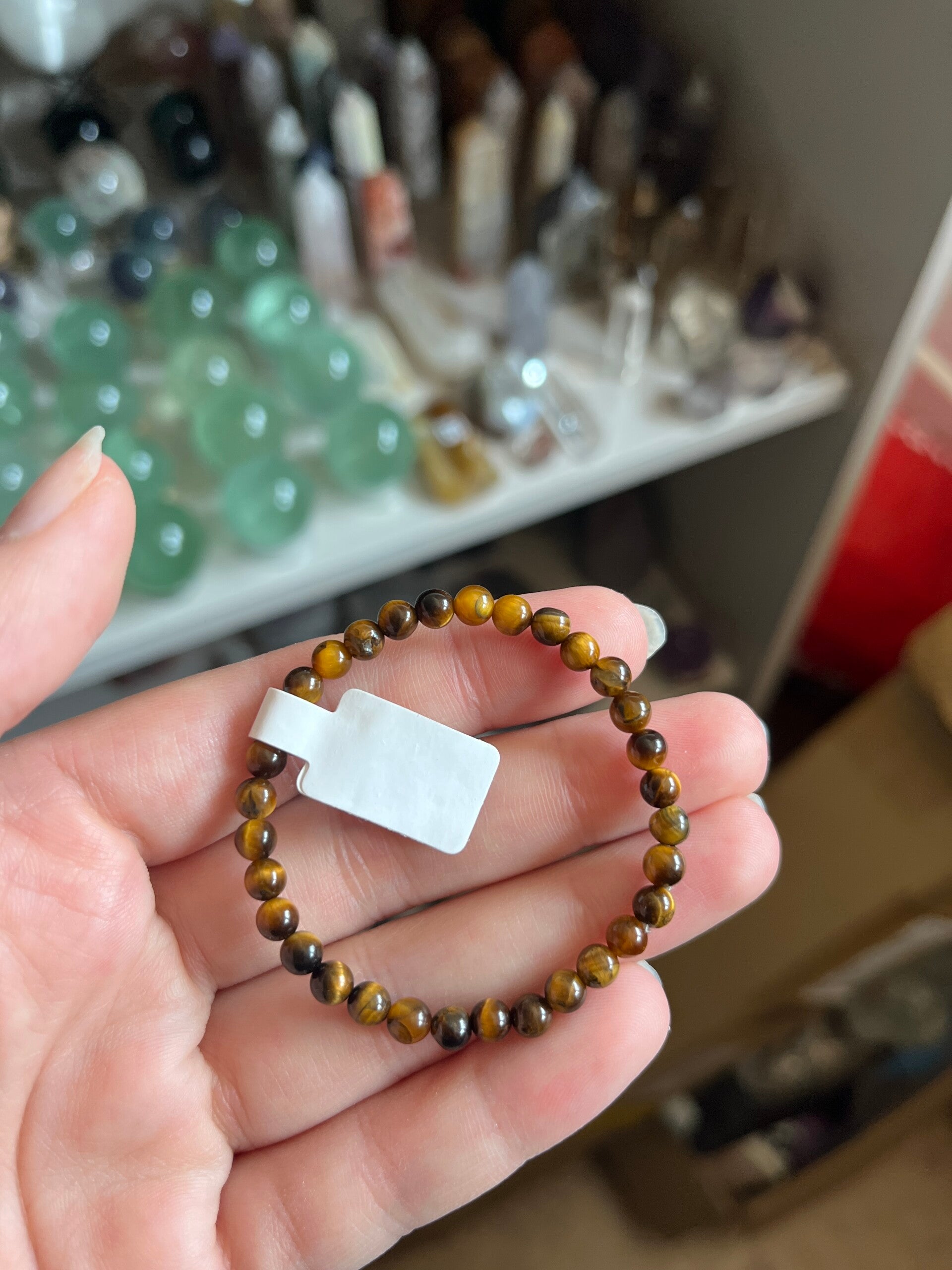 Tijgeroog armband kids