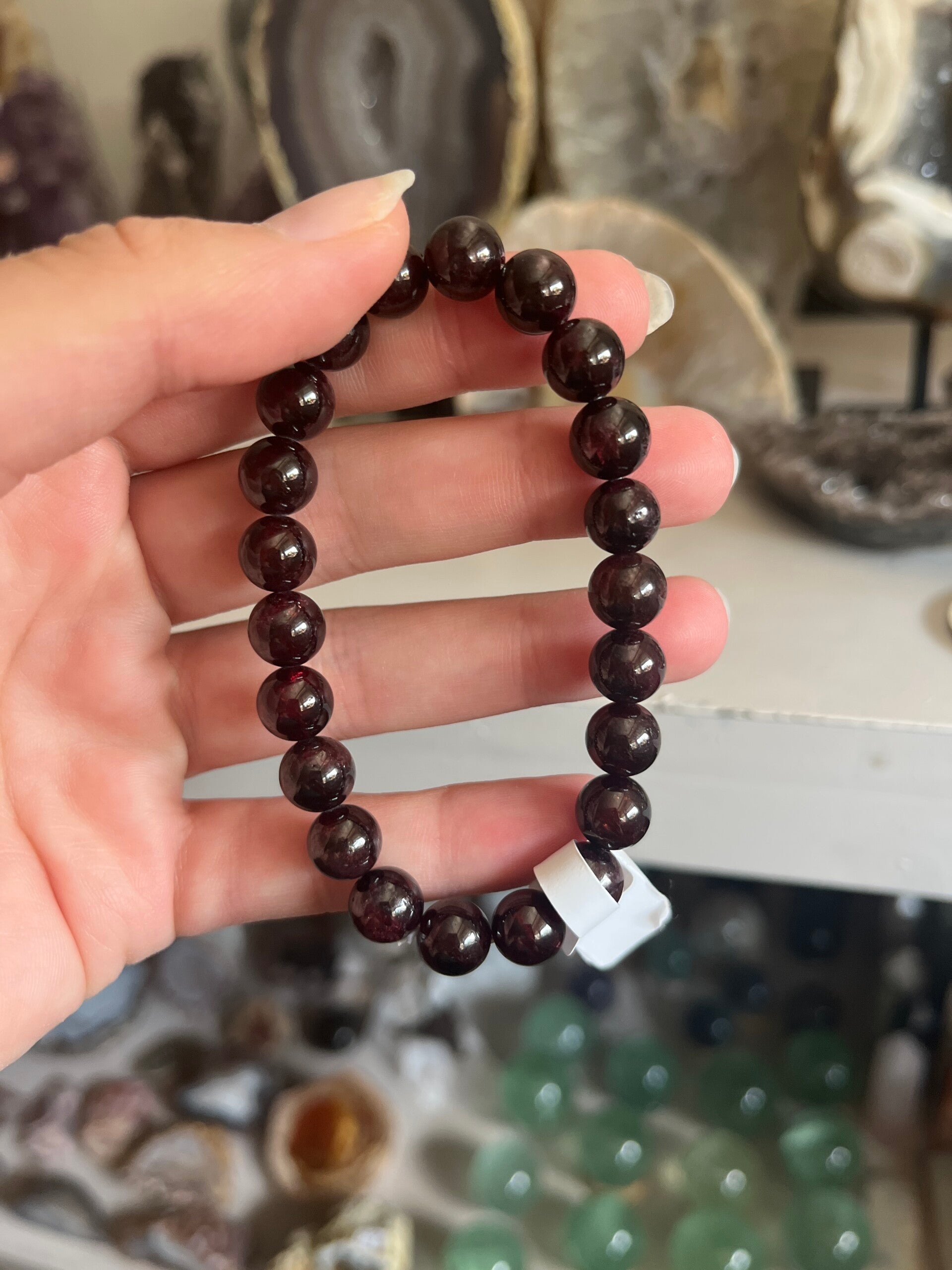 Granaat armband 8MM