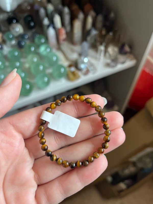 Tijgeroog armband kids