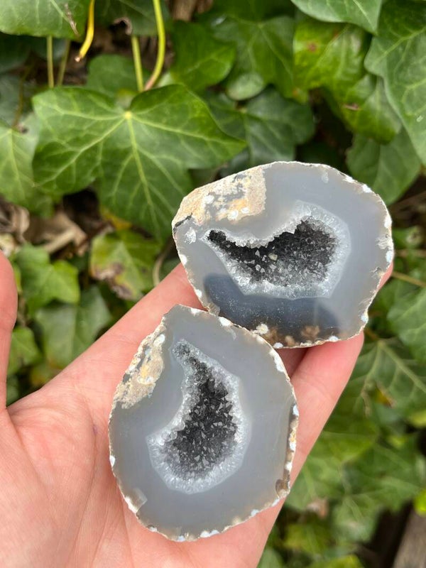 Agaat geode set nr. 2