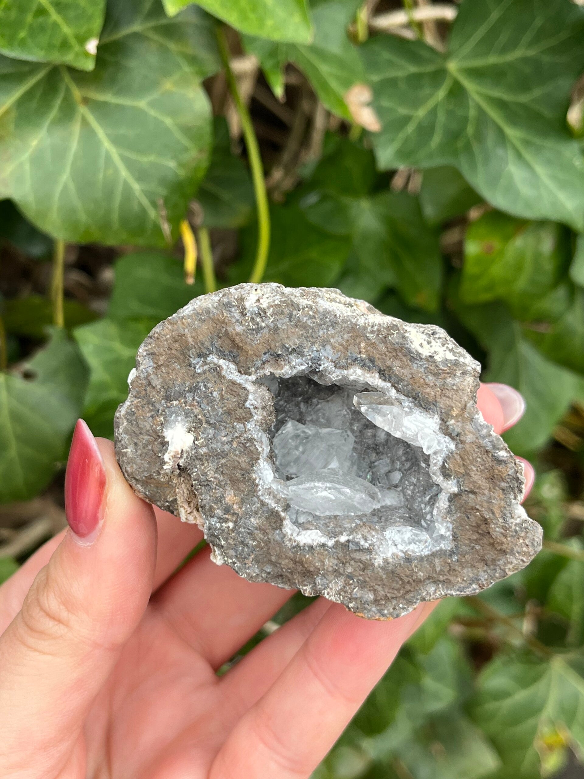 Mexicaanse geode helft