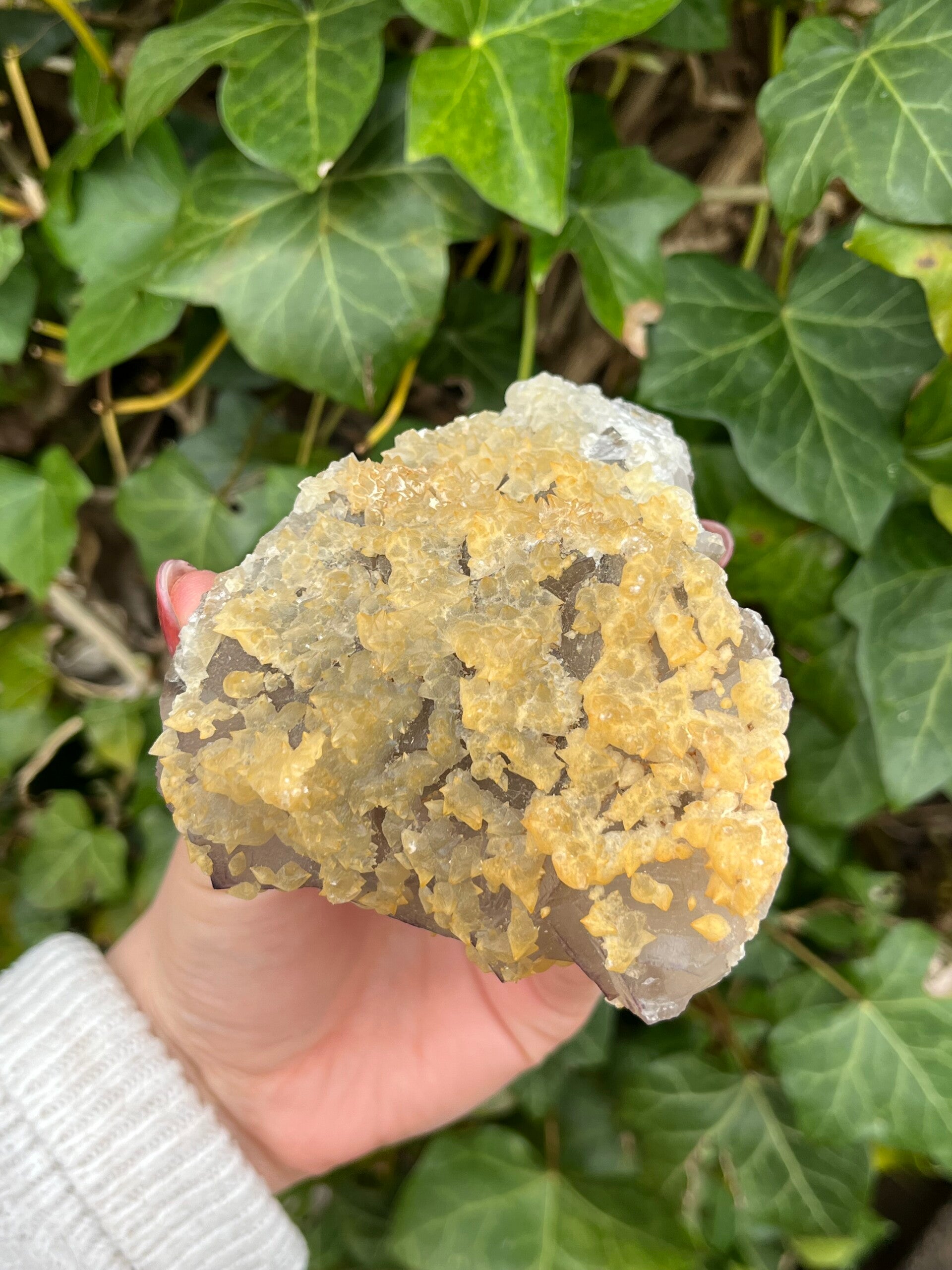 Fluoriet met calciet nr. 1