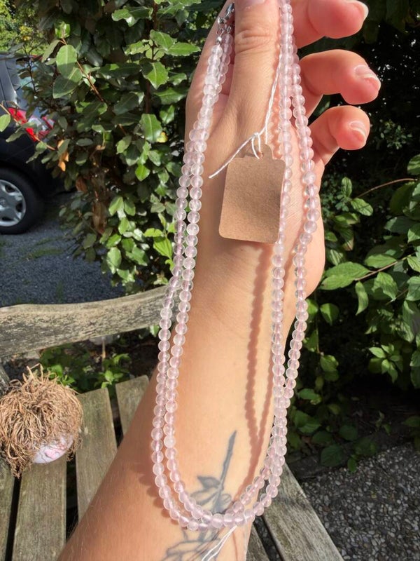 Rozenkwarts ketting