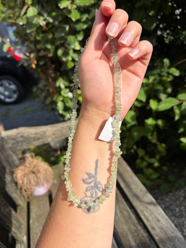 Prehniet ketting