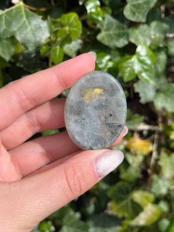 Labradoriet worry stone