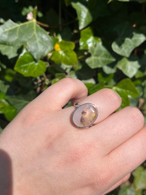 Dendriet agaat ring