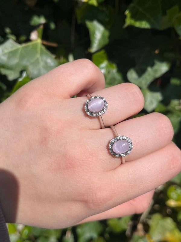 Kunziet ring zilverkleurig