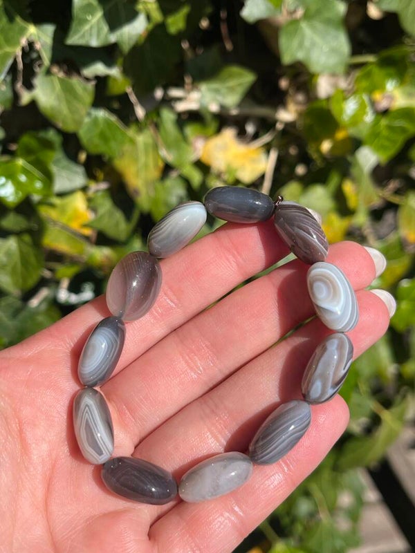 Botswana agaat armband