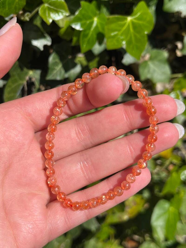 Arusha sunstone armband 4mm