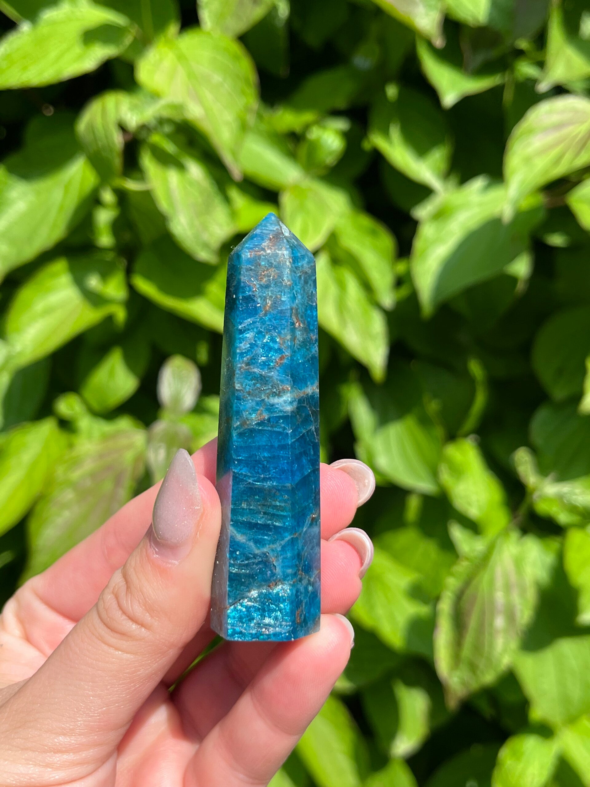 Blauwe apatiet toren