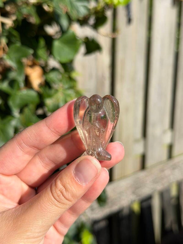 Rookkwarts engel 4 centimeter
