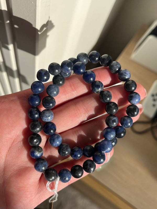 Sodaliet armband 8MM