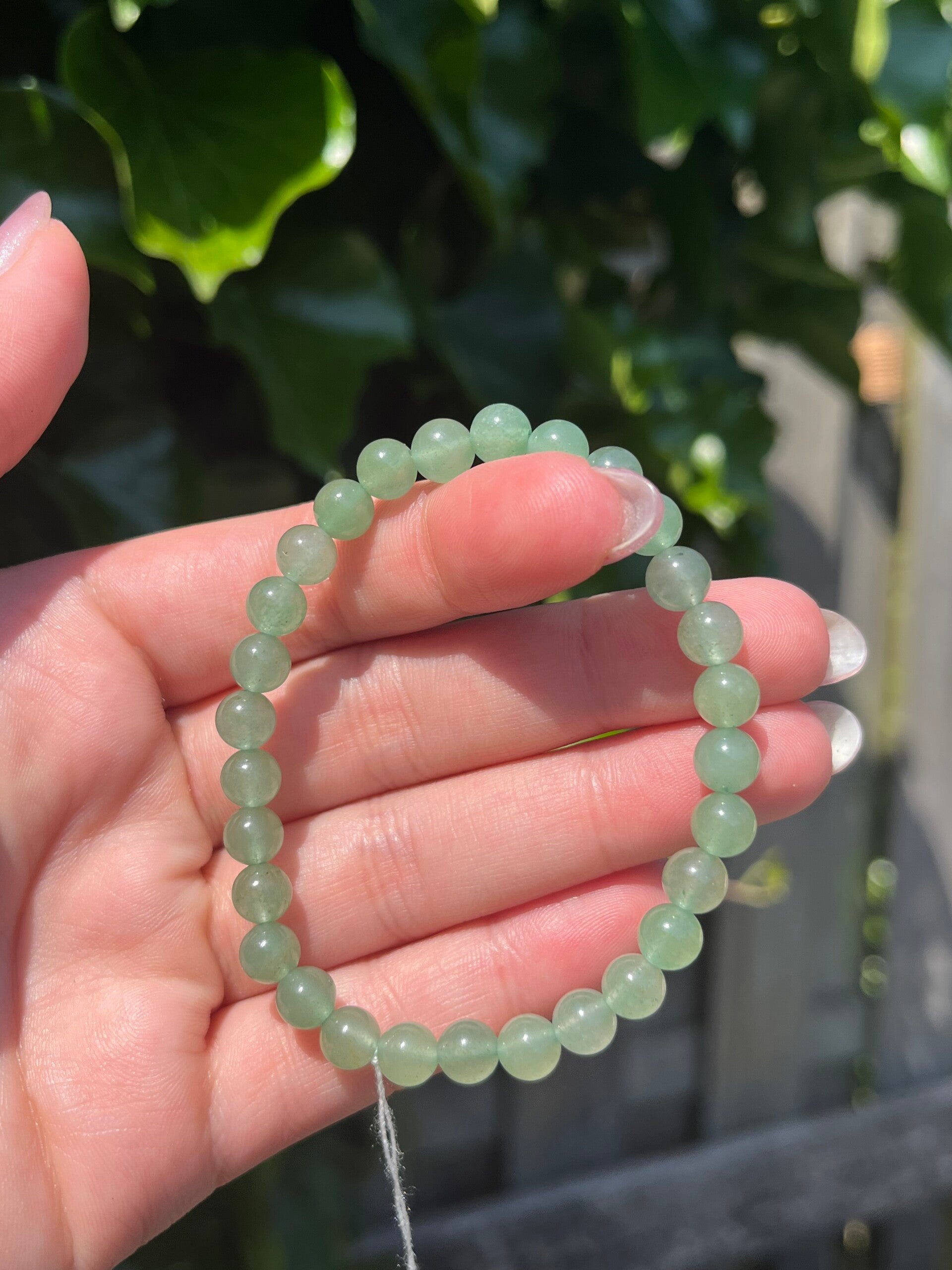 Groene aventurijn armband 6MM