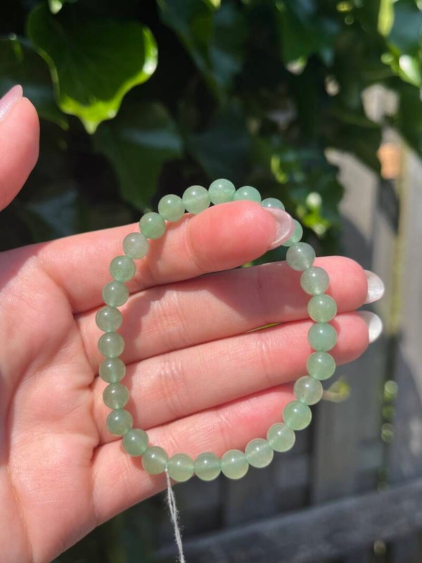 Groene aventurijn armband 6MM